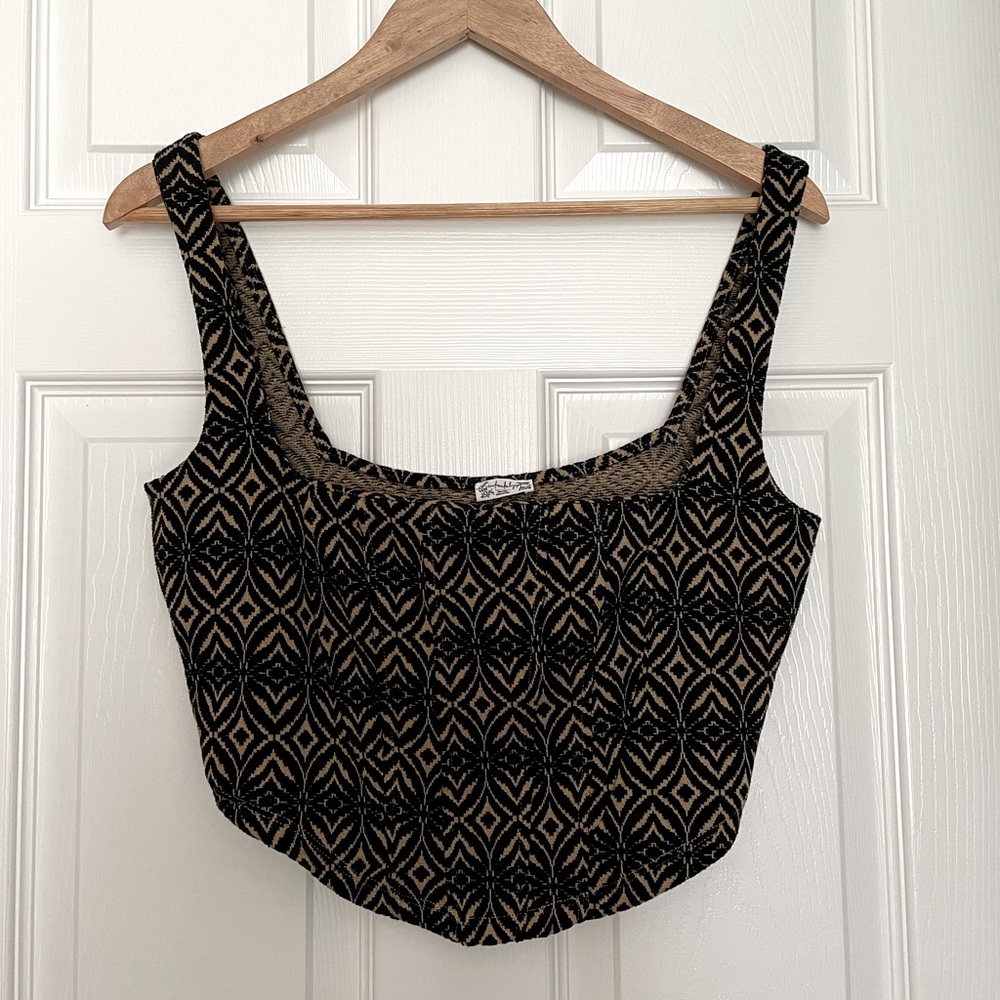 Intimately by Free People crop corset top